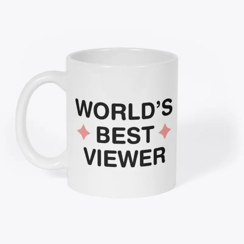 x World's Best Viewer x Mug